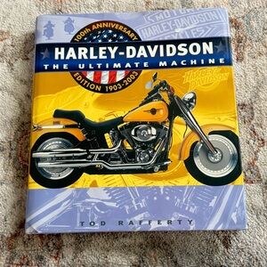 Harley-Davidson 100th Anniversary Book - Yellow and Black